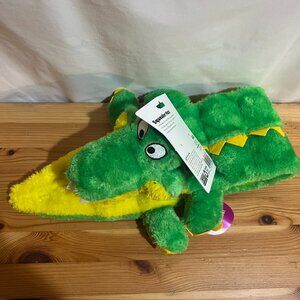 Outward Hound Squeaker Matz Plush Gator Dog Toy, XL Brand New $15